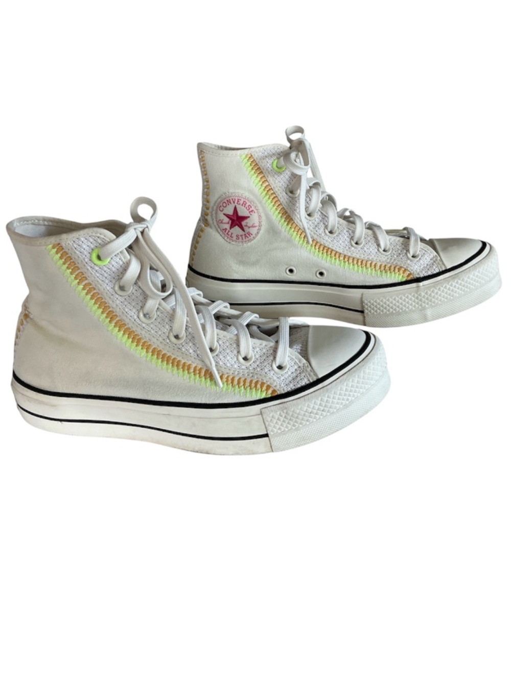 Women's Converse CT All Star Lift High Top Shoes Egret Thriftshop Women Size 9
